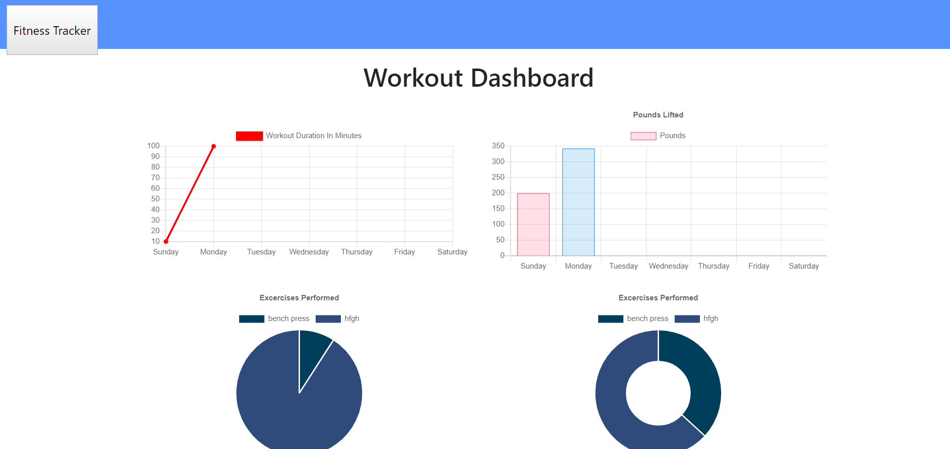 Workout Tracker